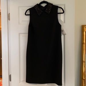 NWT Trina Turk black shift dress